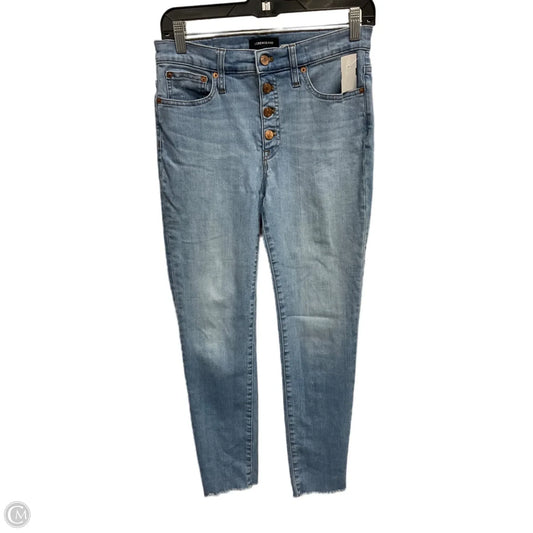 Jeans Skinny By J. Crew In Blue, Size: 4