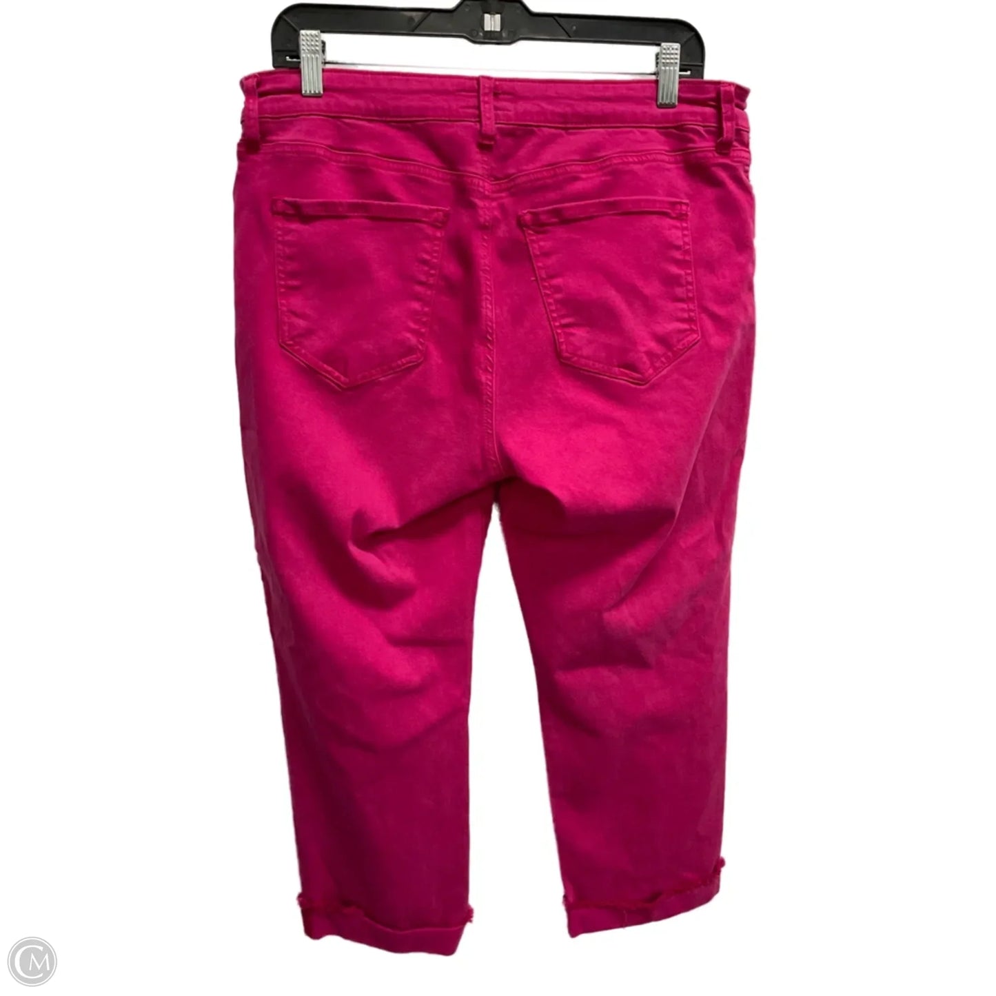 Jeans Straight By Kut In Pink, Size: 16