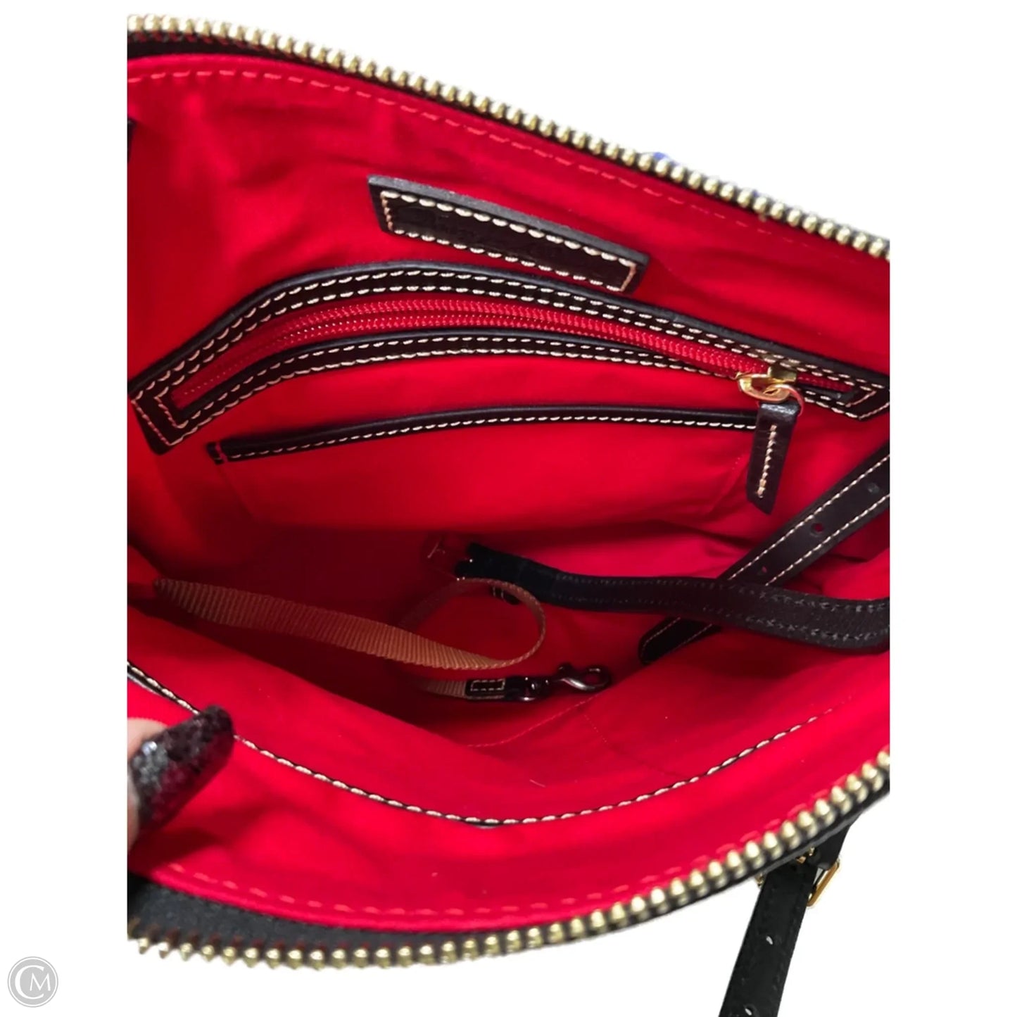 Crossbody Designer By Dooney And Bourke, Size: Medium