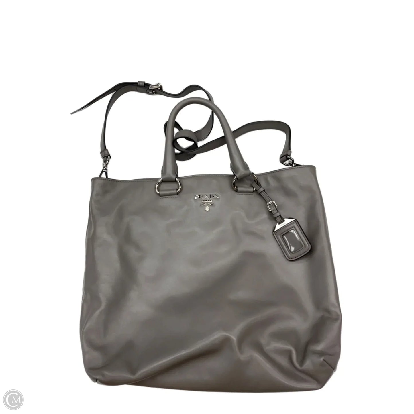 Tote Luxury Designer By Prada, Size: Medium