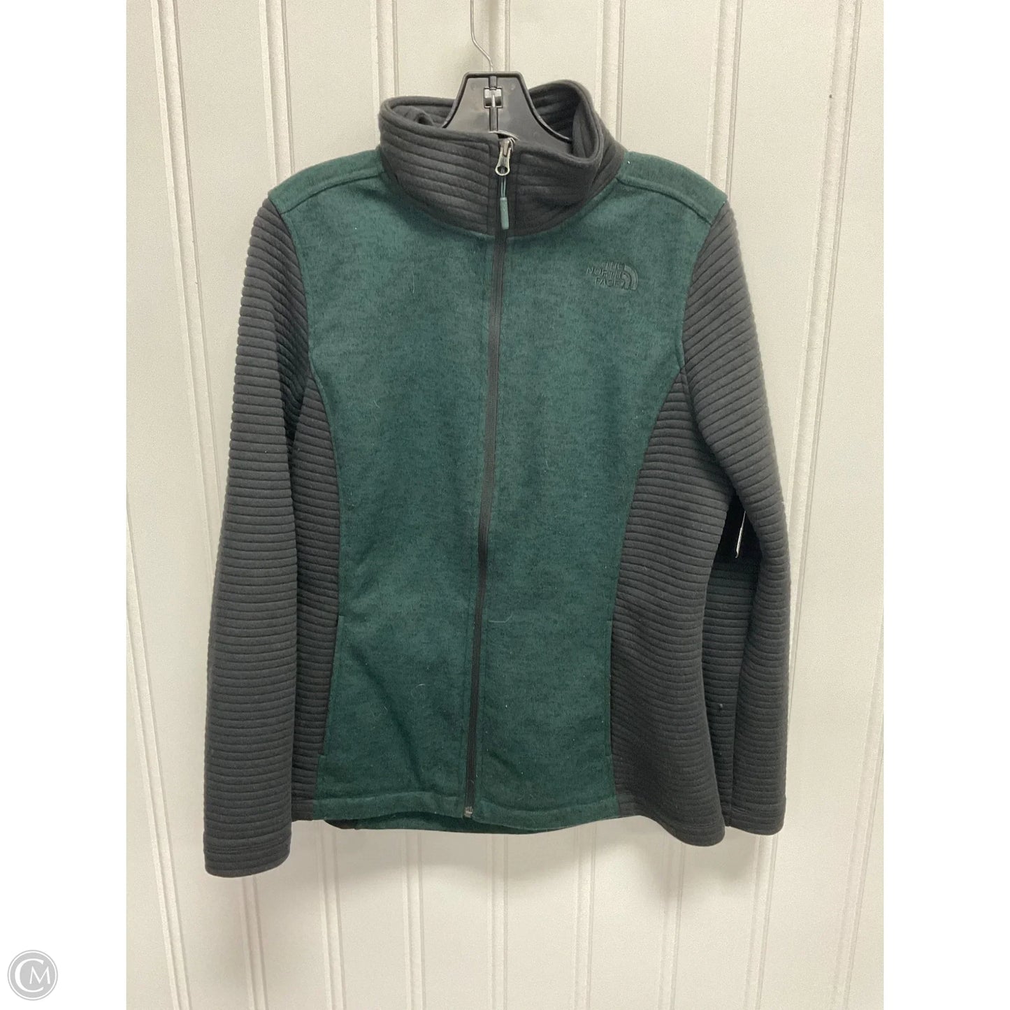 Athletic Jacket By The North Face In Green, Size: L