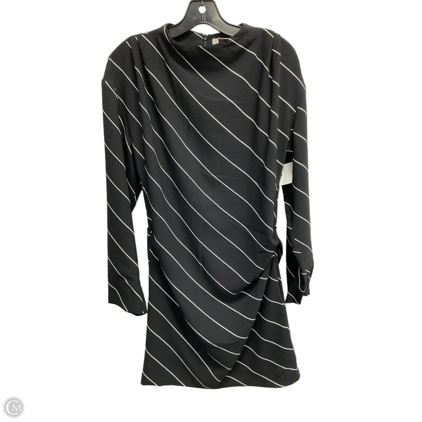 Dress Work By H&m In Striped Pattern, Size: M