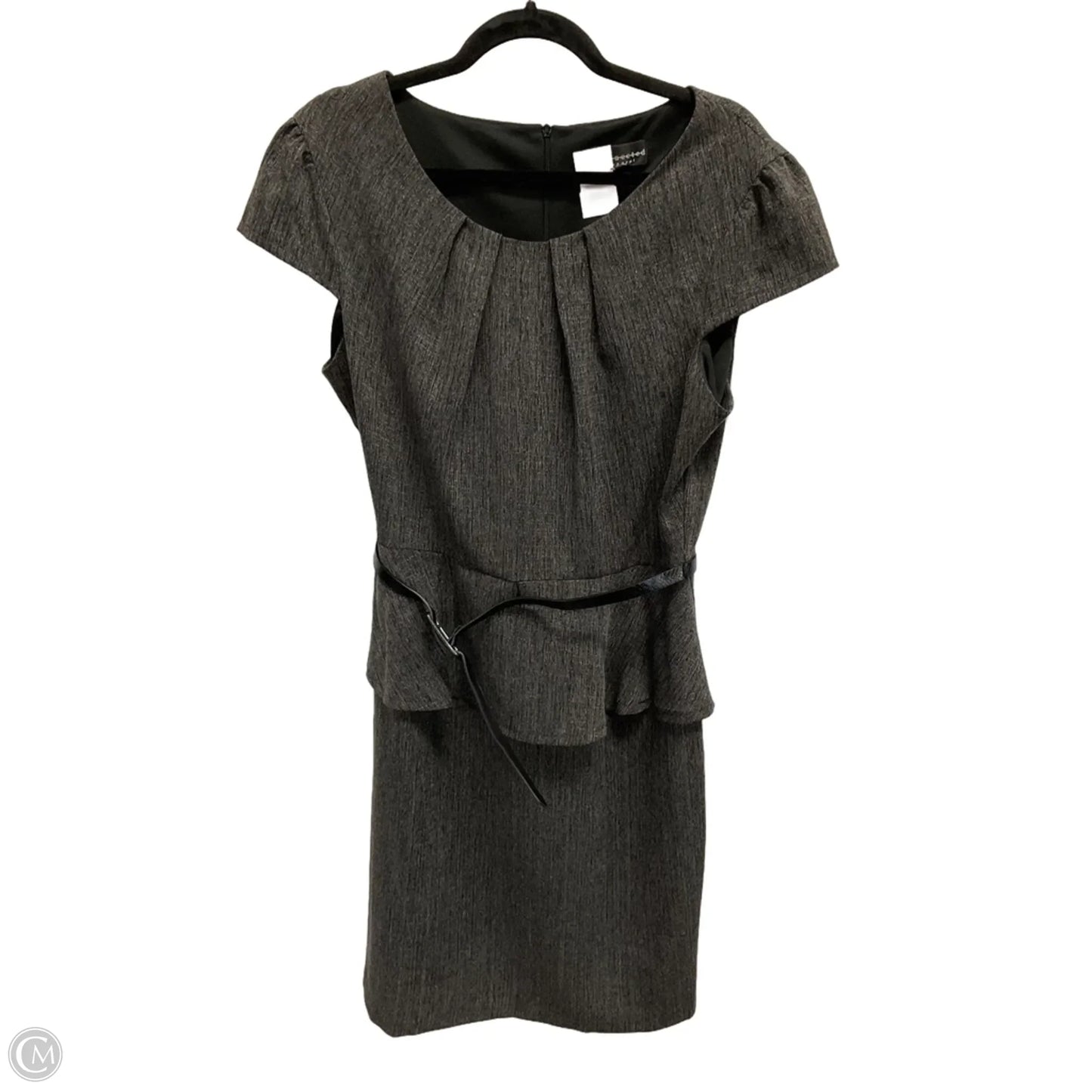 Dress Work By Connected Apparel In Grey, Size: Xl