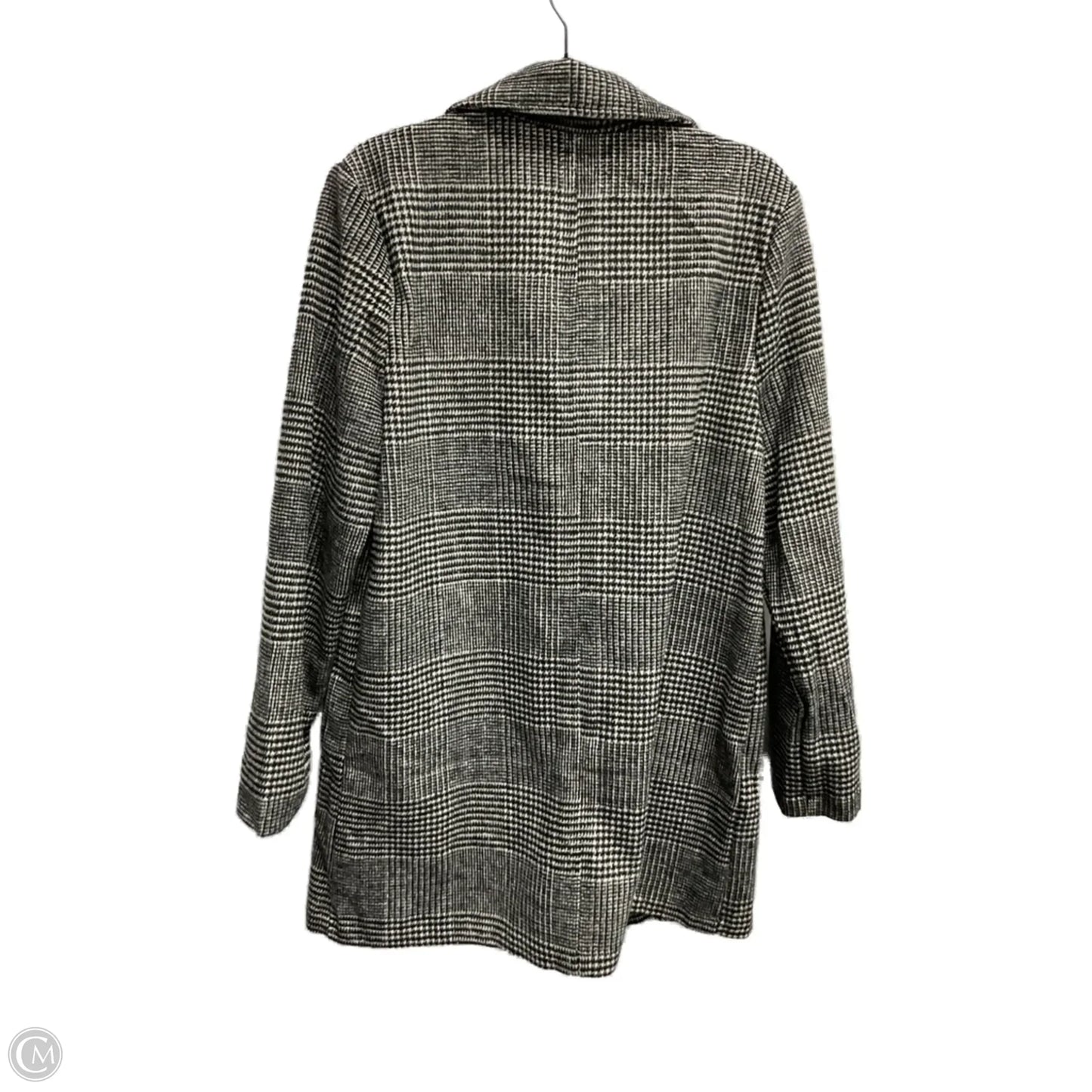 Jacket Fleece By Love Tree In Black & White, Size: L