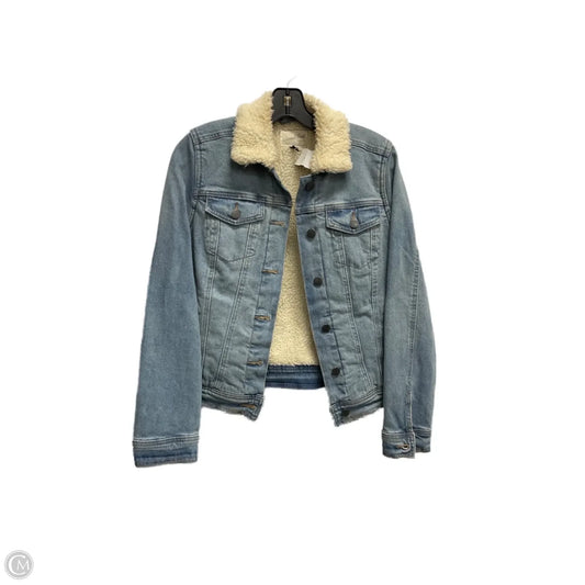 Jacket Denim By Universal Thread In Blue, Size: Xs
