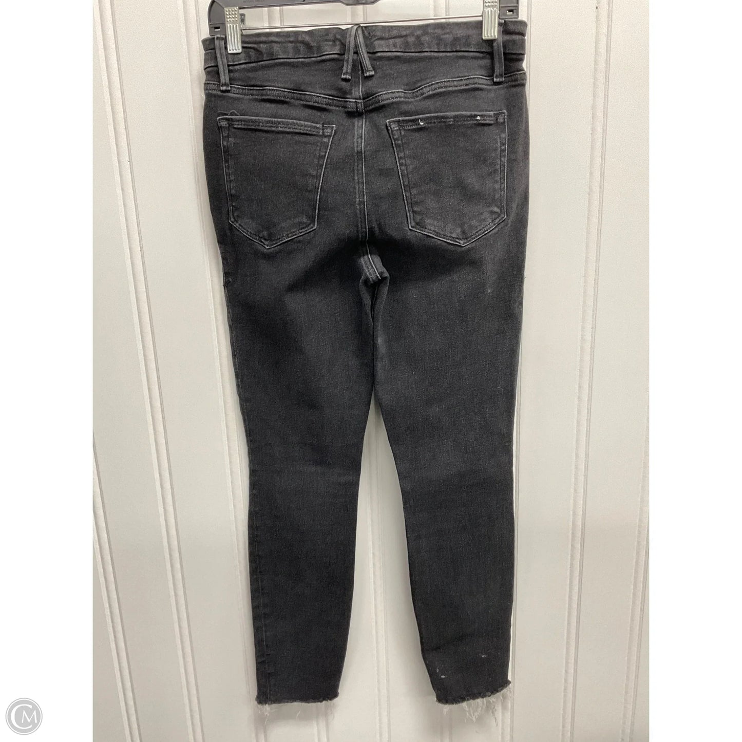 Jeans Skinny By Good American In Black, Size: 8