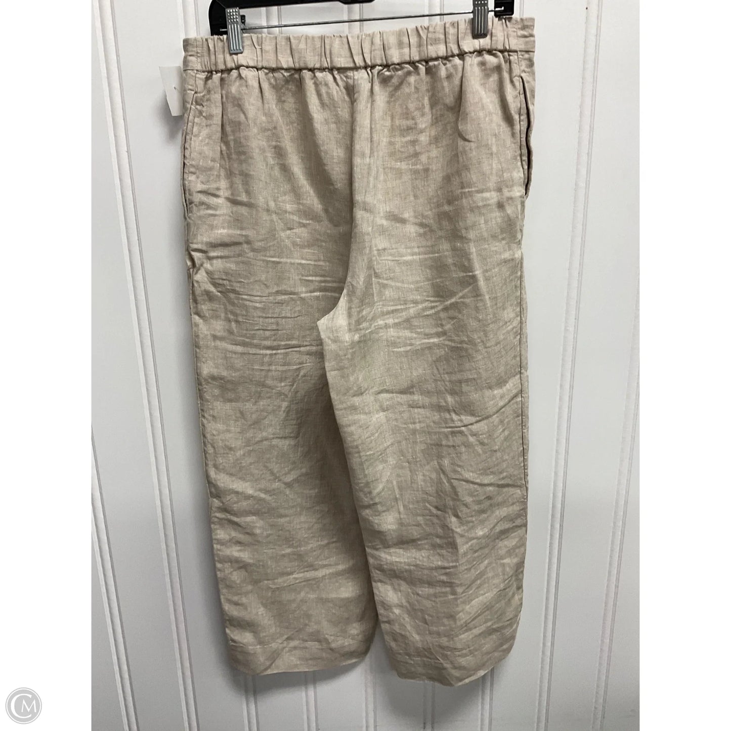 Pants Linen By Chicos In Tan, Size: 10
