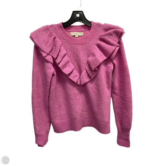 Sweater By Loft In Pink, Size: Xs