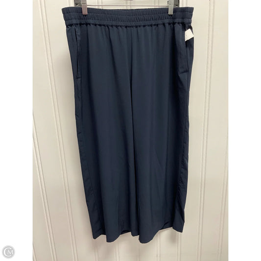 Athletic Pants By J. Jill In Navy, Size: Xl