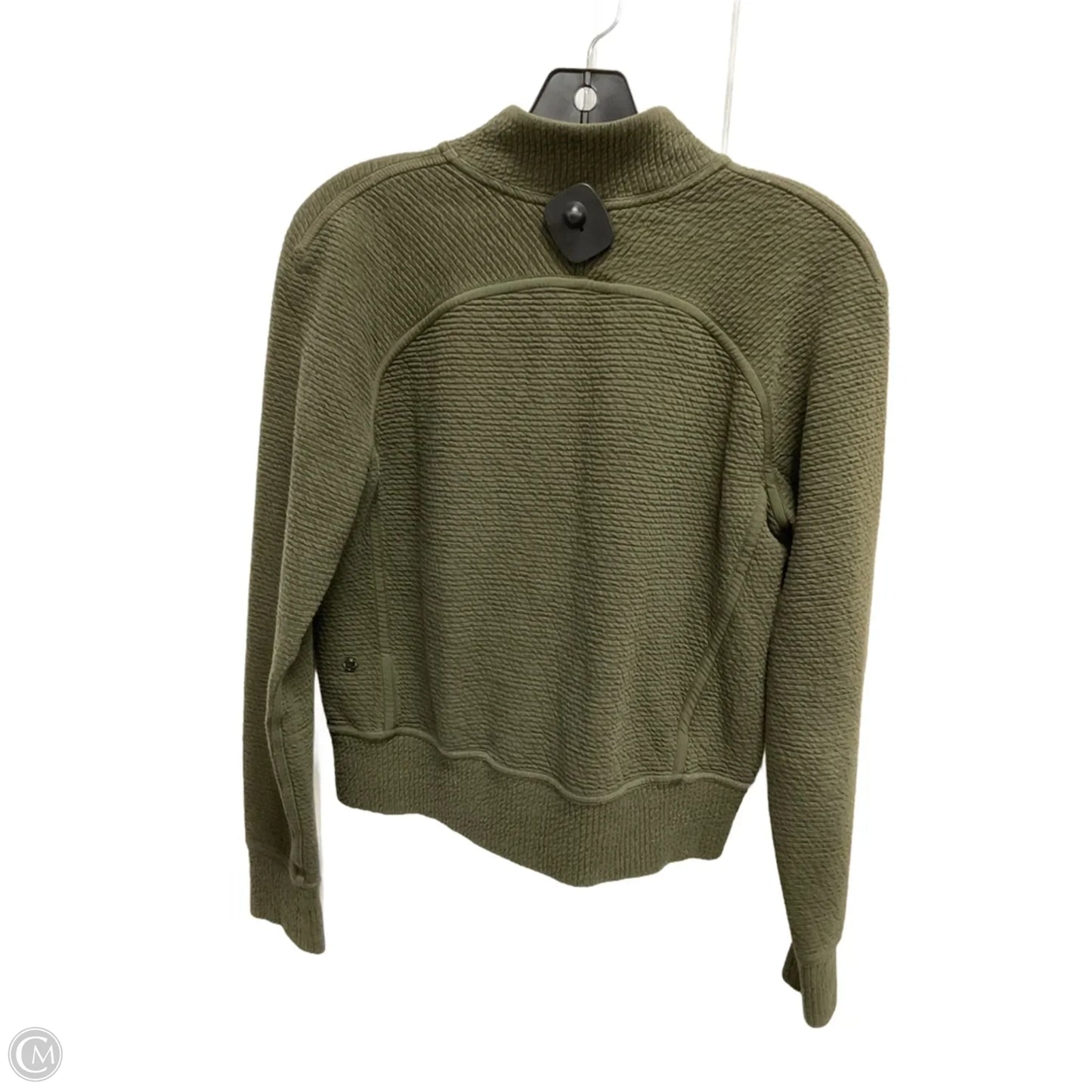 Athletic Jacket By Lululemon In Green, Size: S