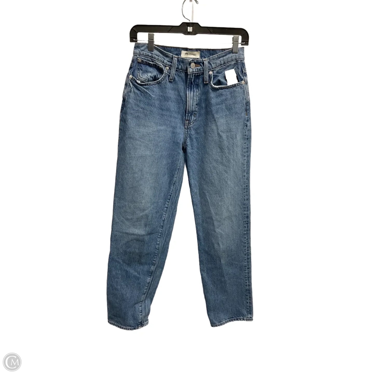 Jeans Straight By Madewell In Blue, Size: 0