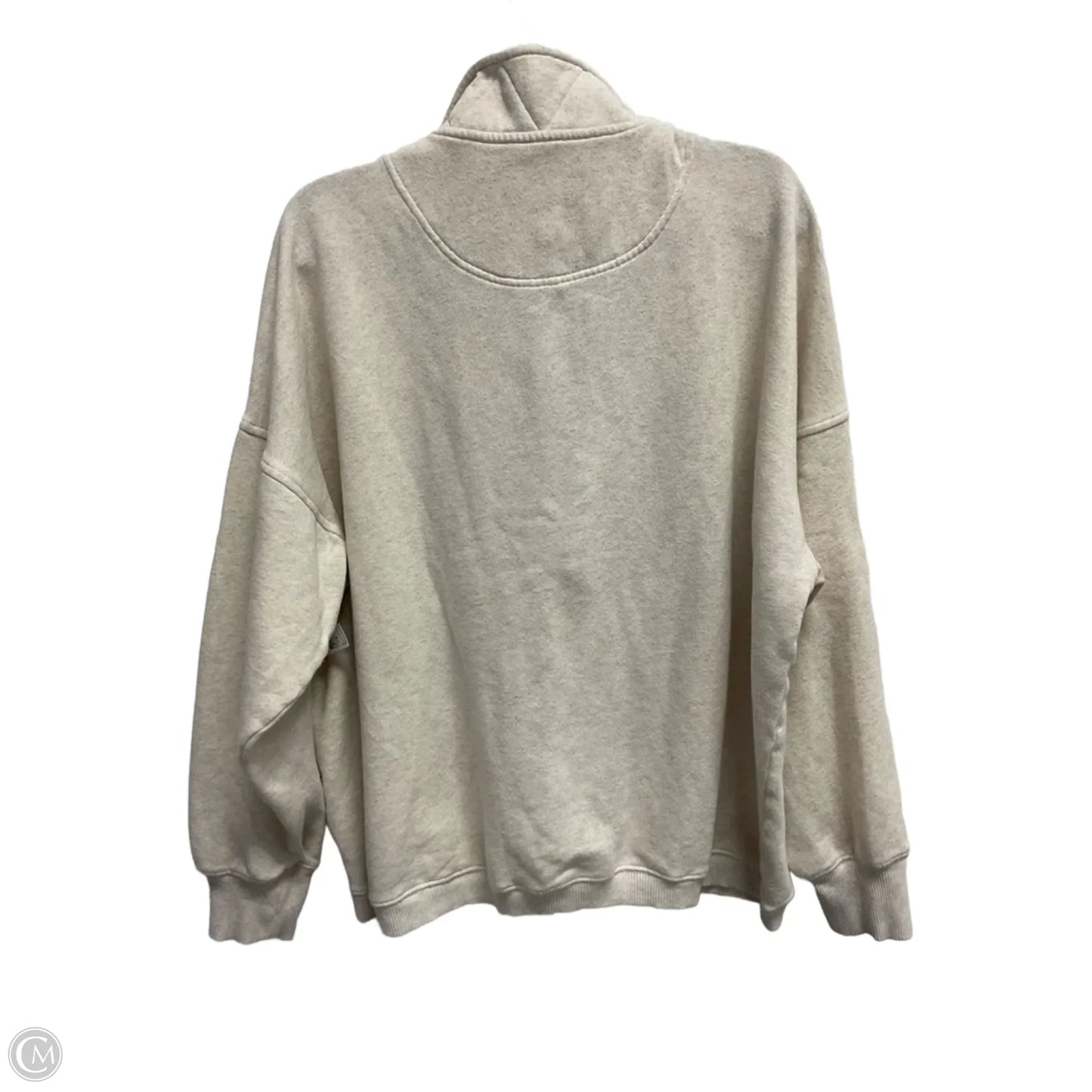 Sweatshirt Collar By Aerie In Beige, Size: M