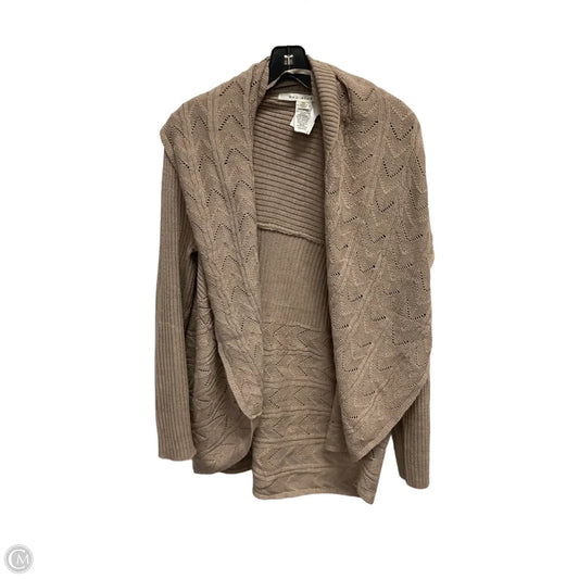 Cardigan By Max Studio In Tan, Size: Xl