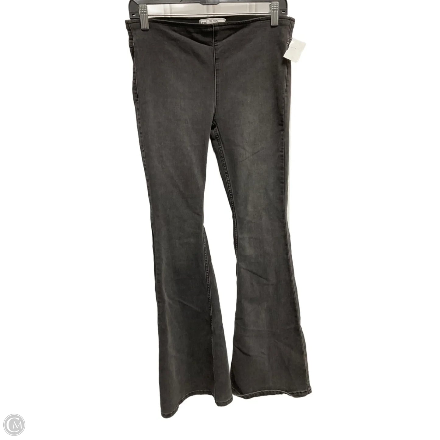 Jeans Flared By Free People In Black, Size: 6