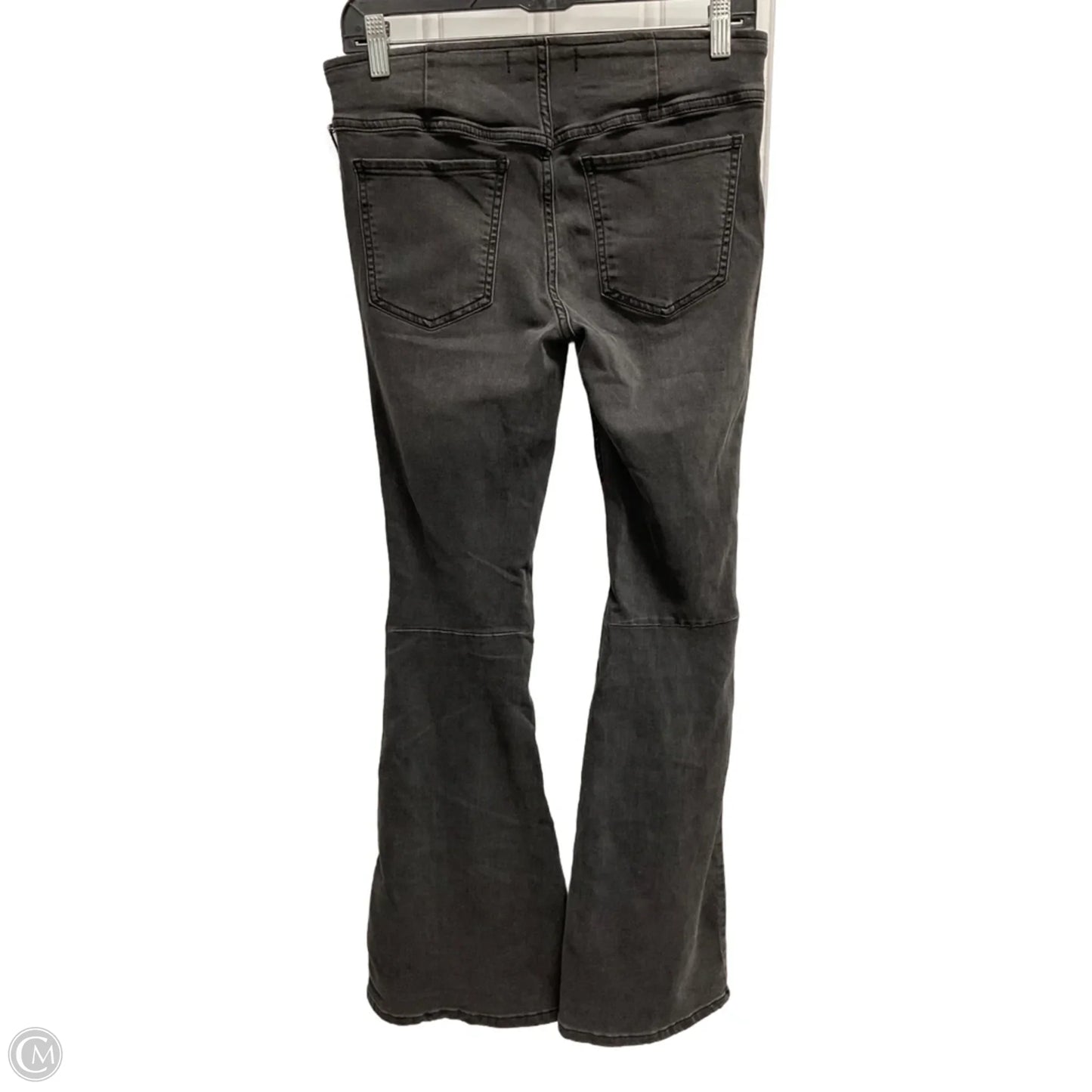 Jeans Flared By Free People In Black, Size: 6