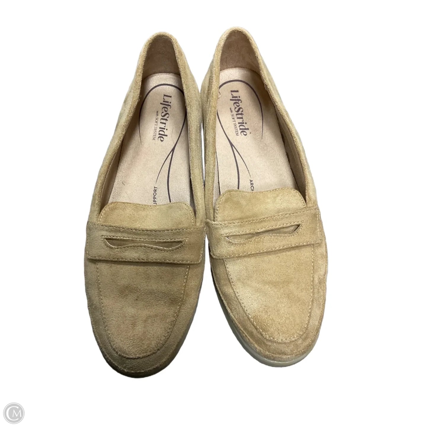 Shoes Flats By Life Stride In Tan, Size: 6.5