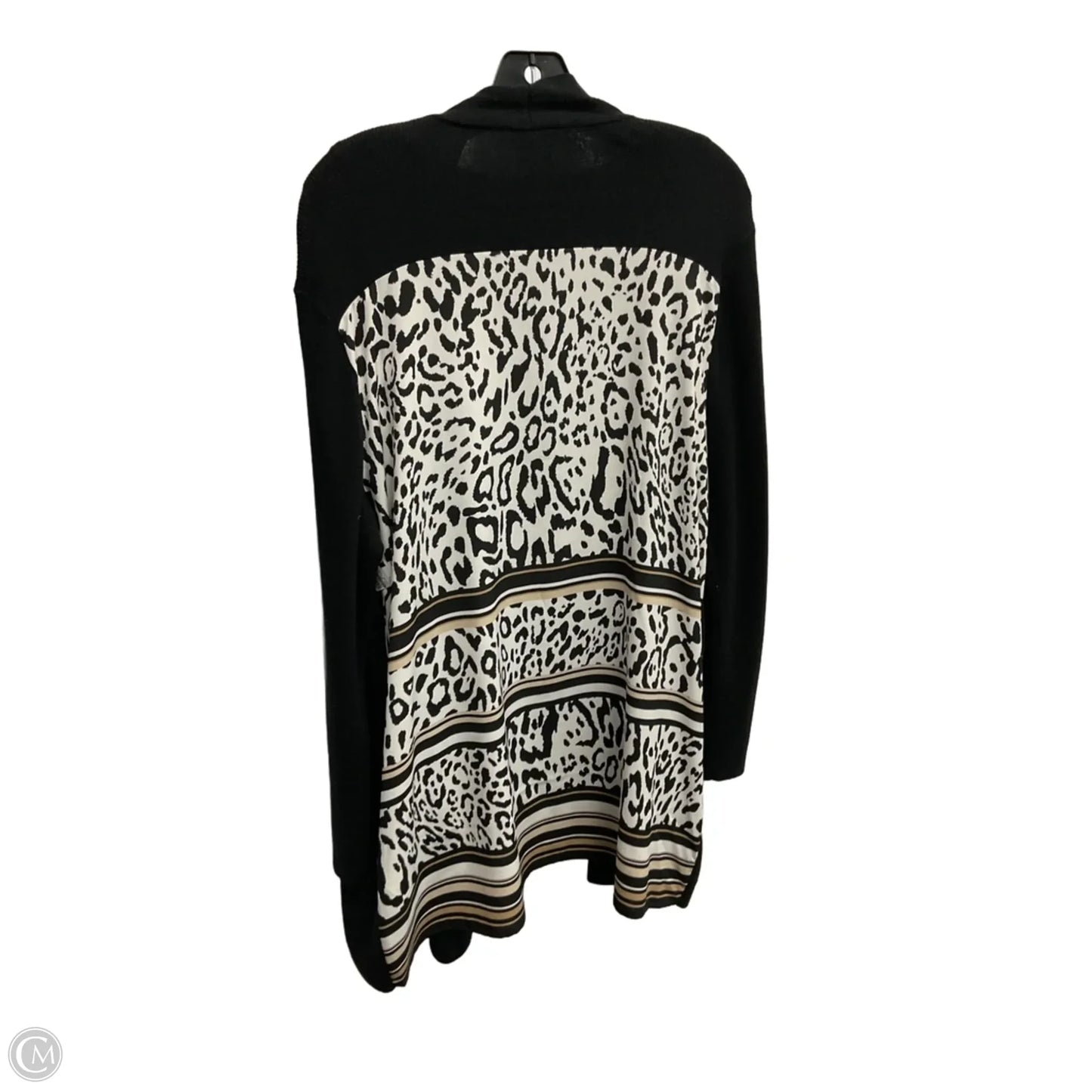 Top 2pc Sleeveless By Chicos In Animal Print, Size: L