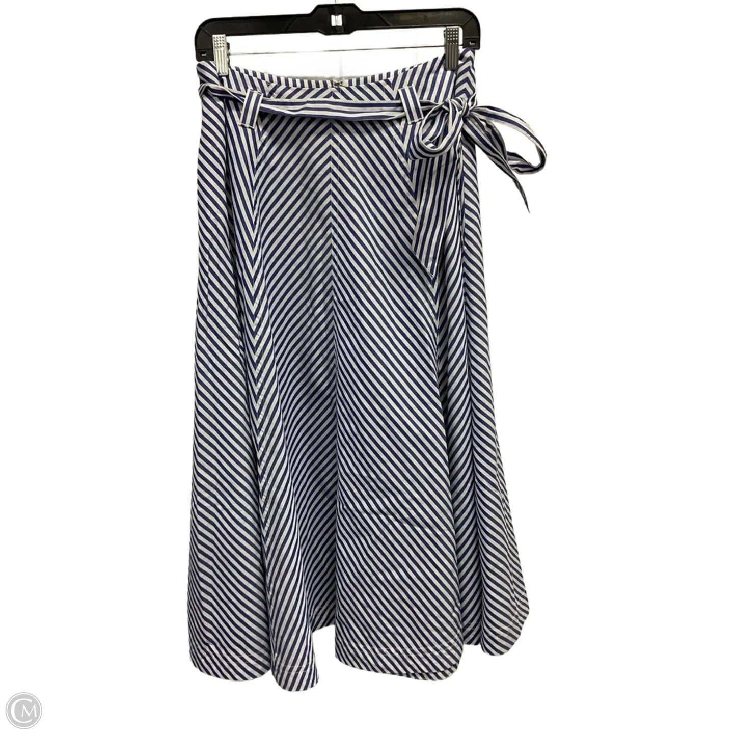 Skirt Maxi By Madewell In Striped Pattern, Size: 4