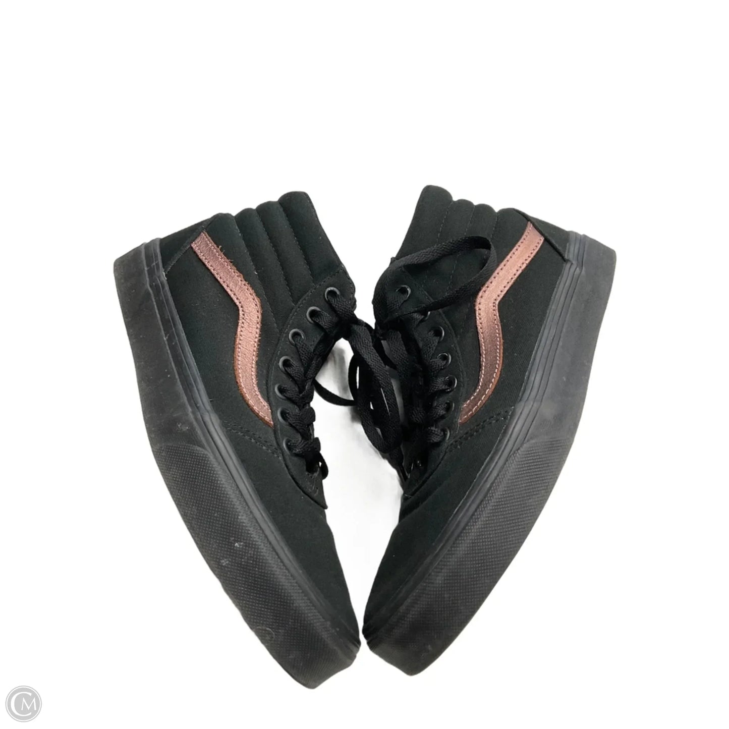 Shoes Sneakers By Vans In Black, Size: 8.5