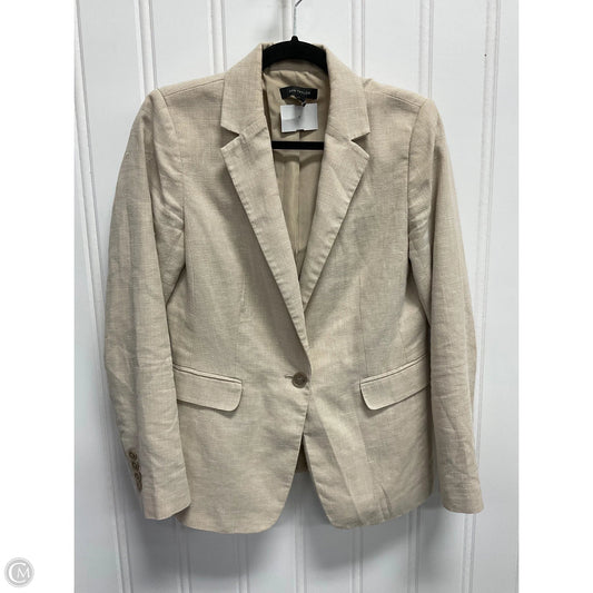 Blazer By Ann Taylor In Beige, Size: S
