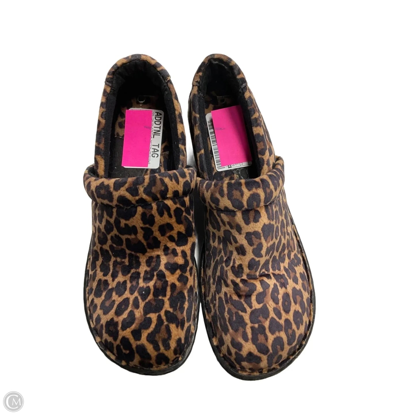 Shoes Heels Block By Boc In Animal Print, Size: 7.5