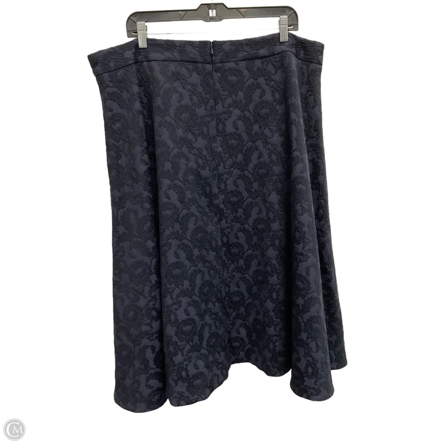 Skirt Maxi By Halogen In Navy, Size: 2x