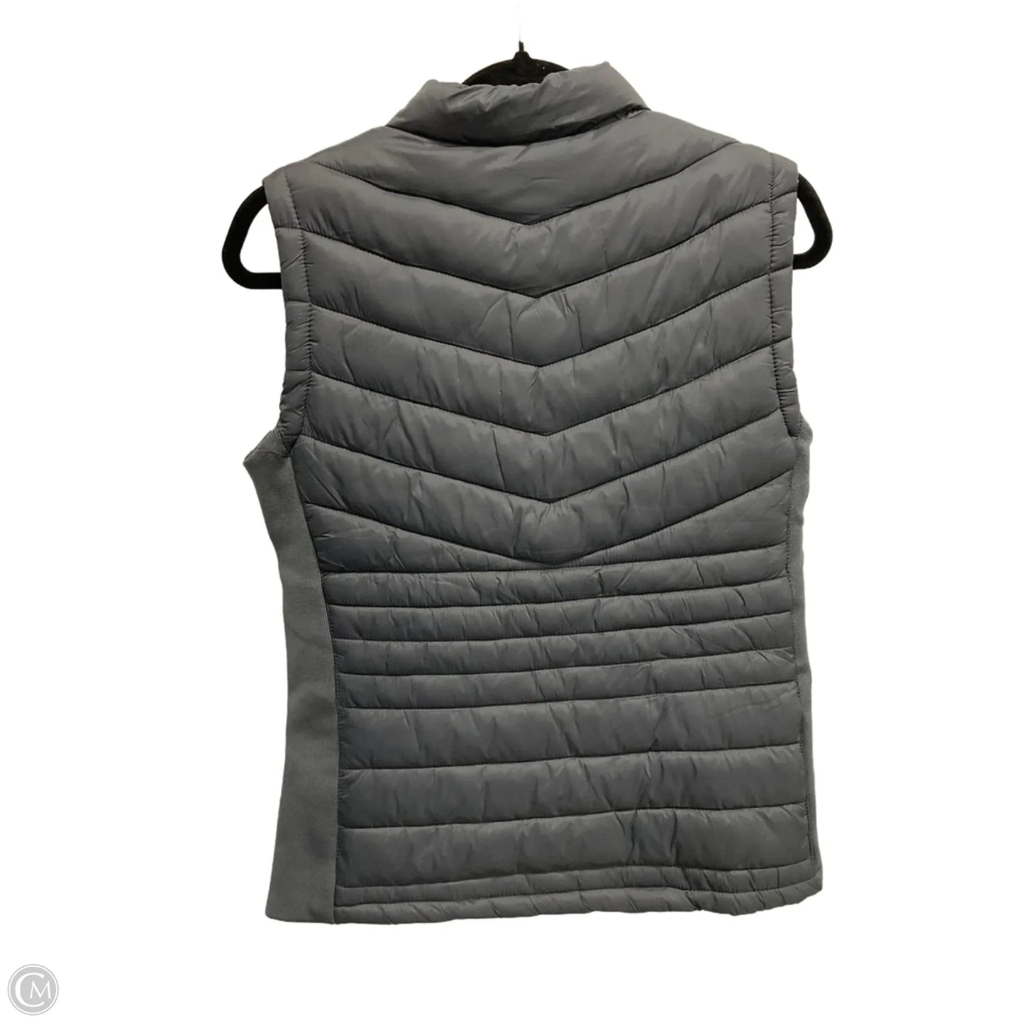 Vest Puffer & Quilted By Clothes Mentor In Grey, Size: M