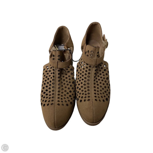 Shoes Heels Block By Dollhouse In Brown, Size: 10