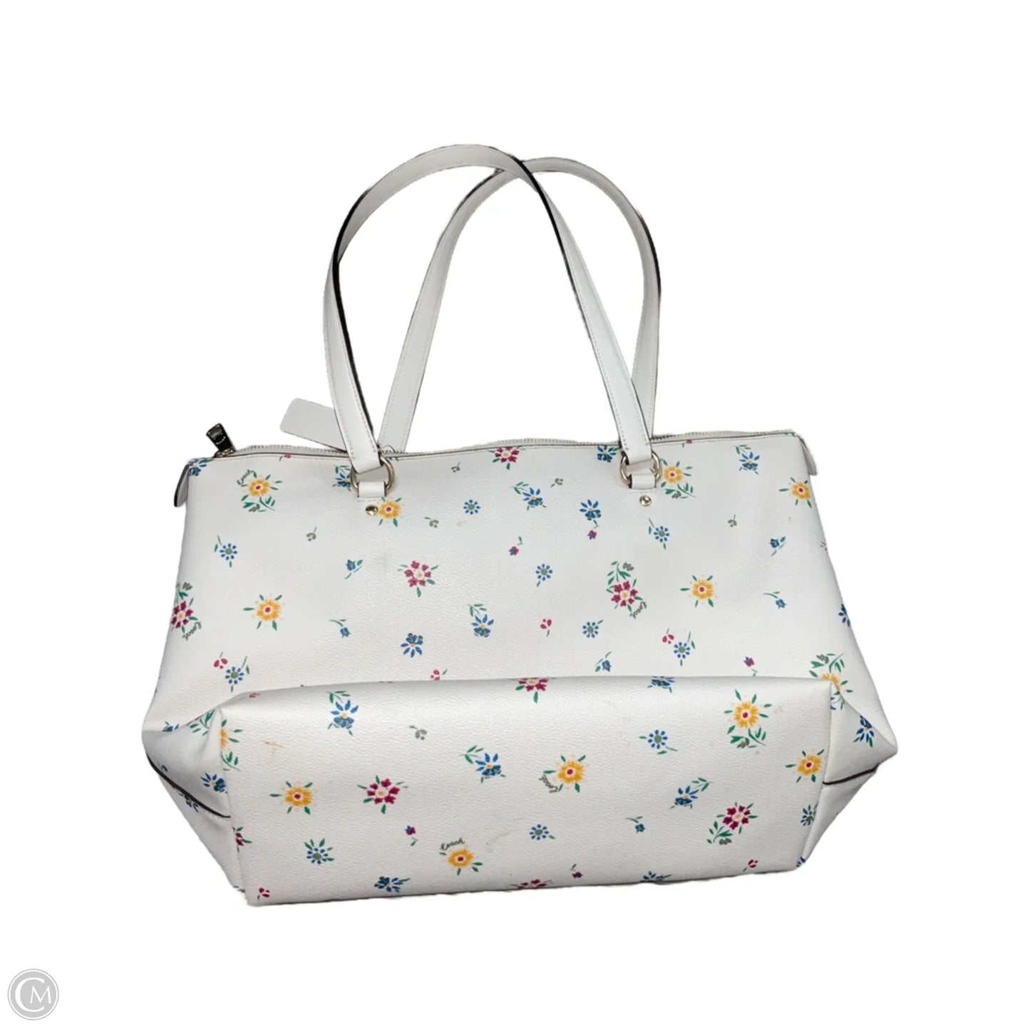 Tote Designer By Coach, Size: Medium