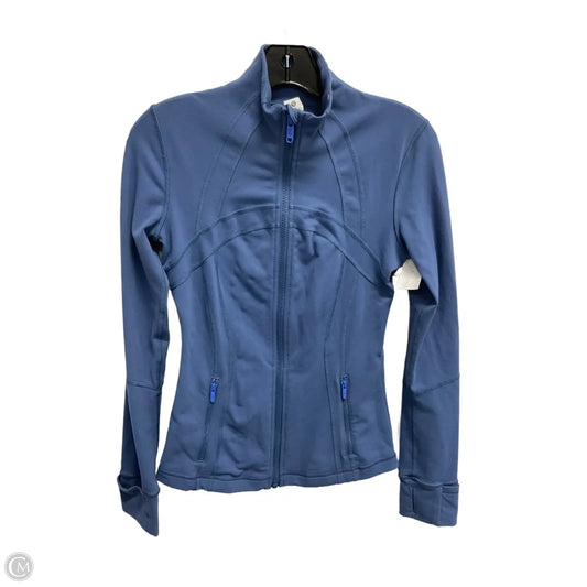 Athletic Jacket By Lululemon In Blue, Size: S