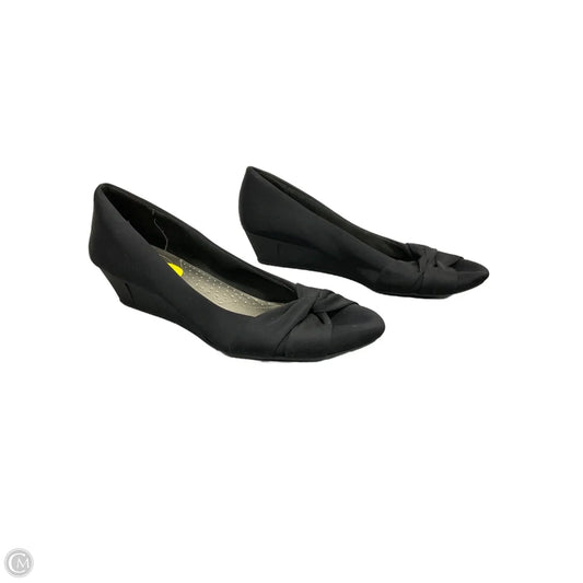 Shoes Heels Wedge By Bandolino In Black, Size: 9