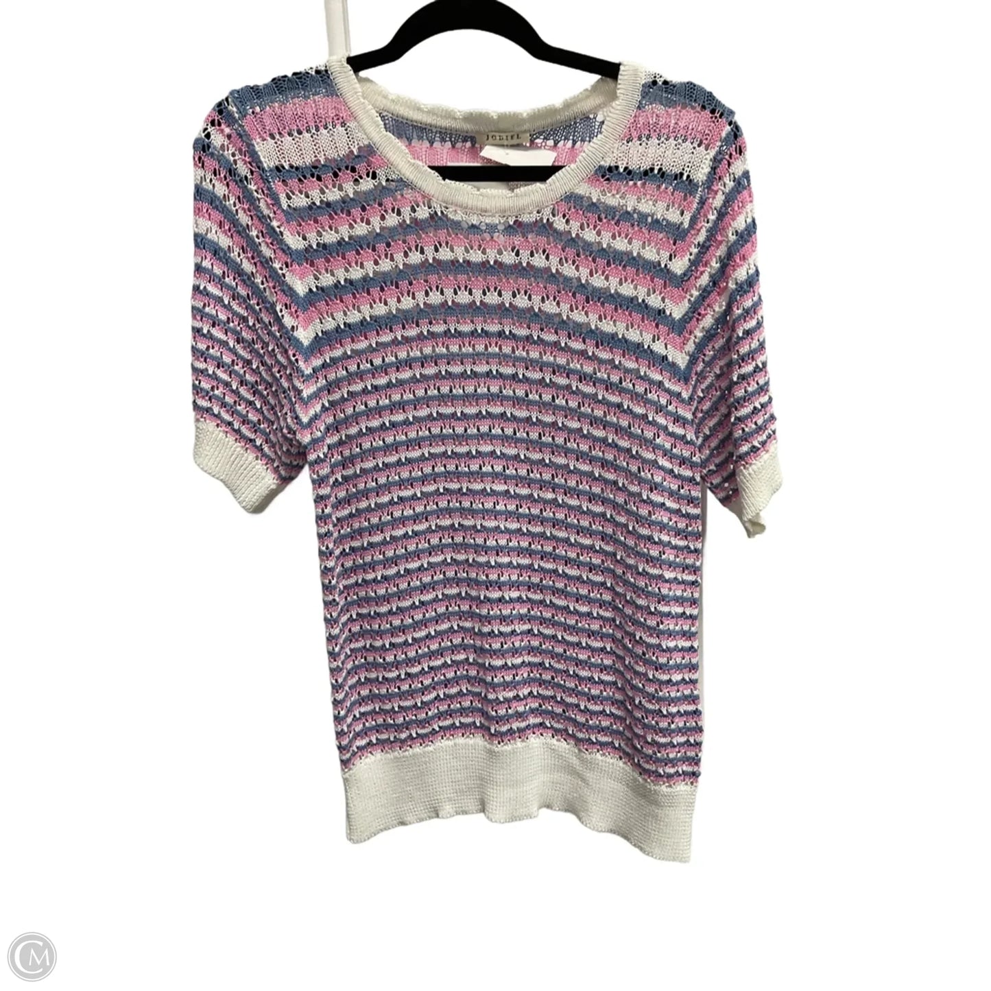 Sweater Short Sleeve By Jodifl In Multi-colored, Size: M