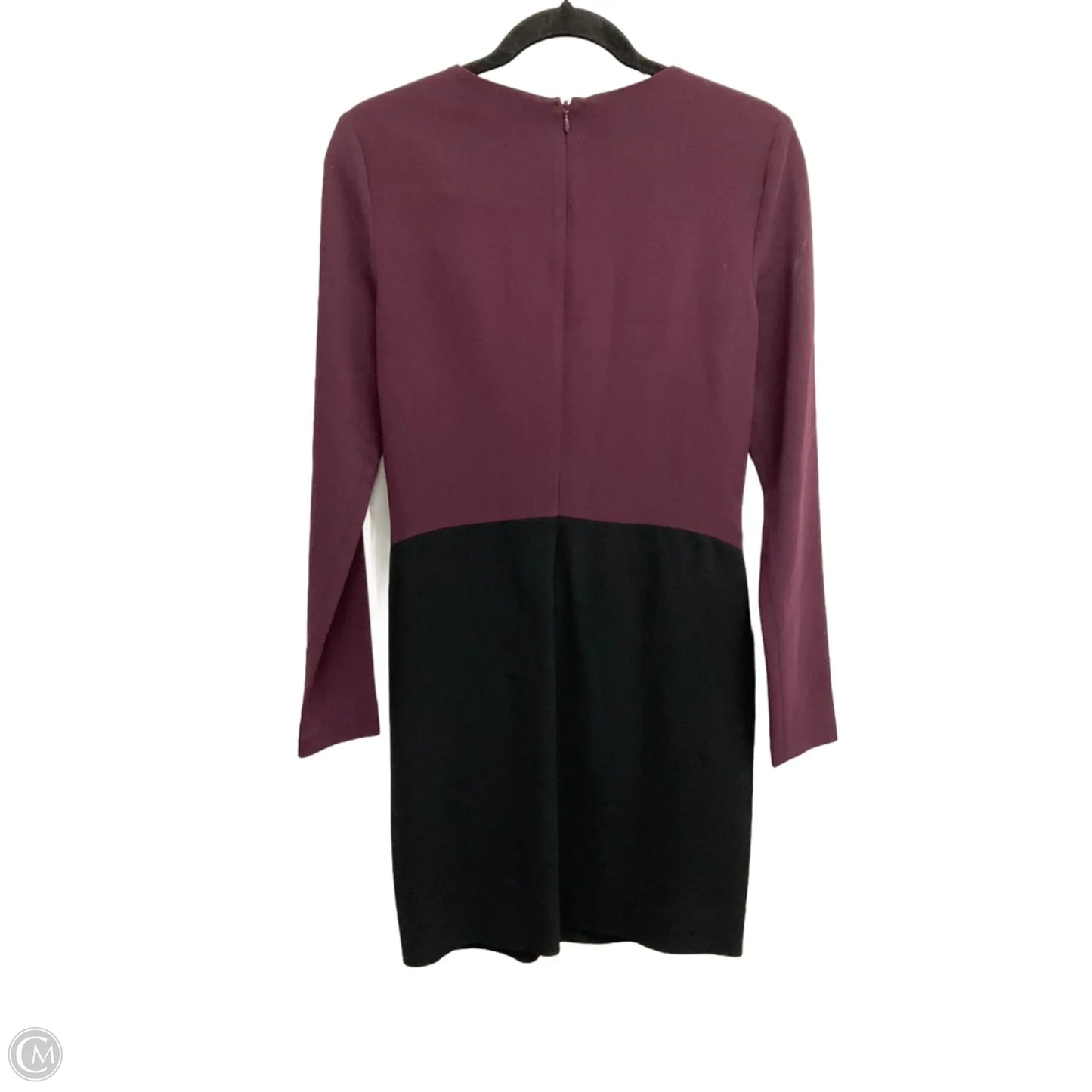 Dress Designer By Diane Von Furstenberg In Black & Purple, Size: S