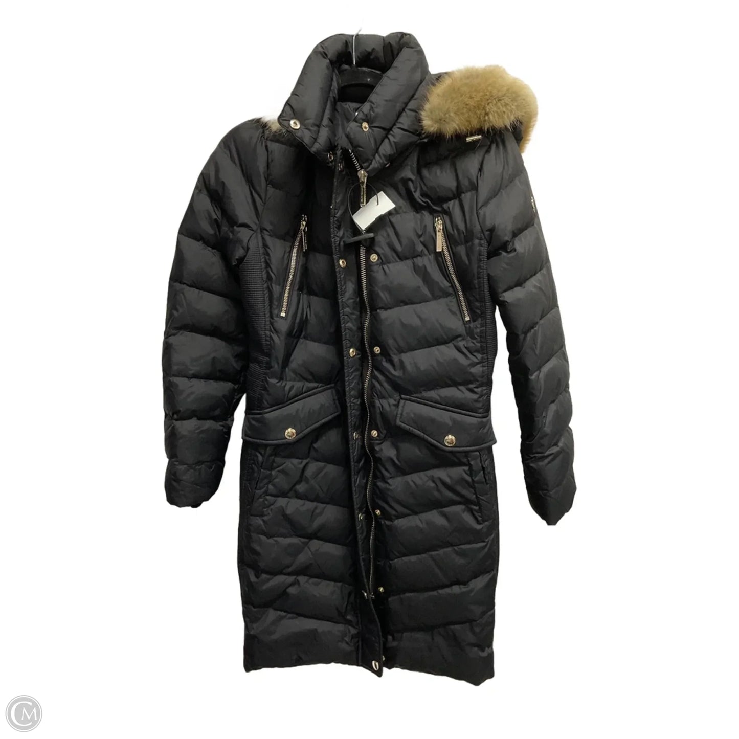 Coat Puffer & Quilted By Michael By Michael Kors In Black, Size: S