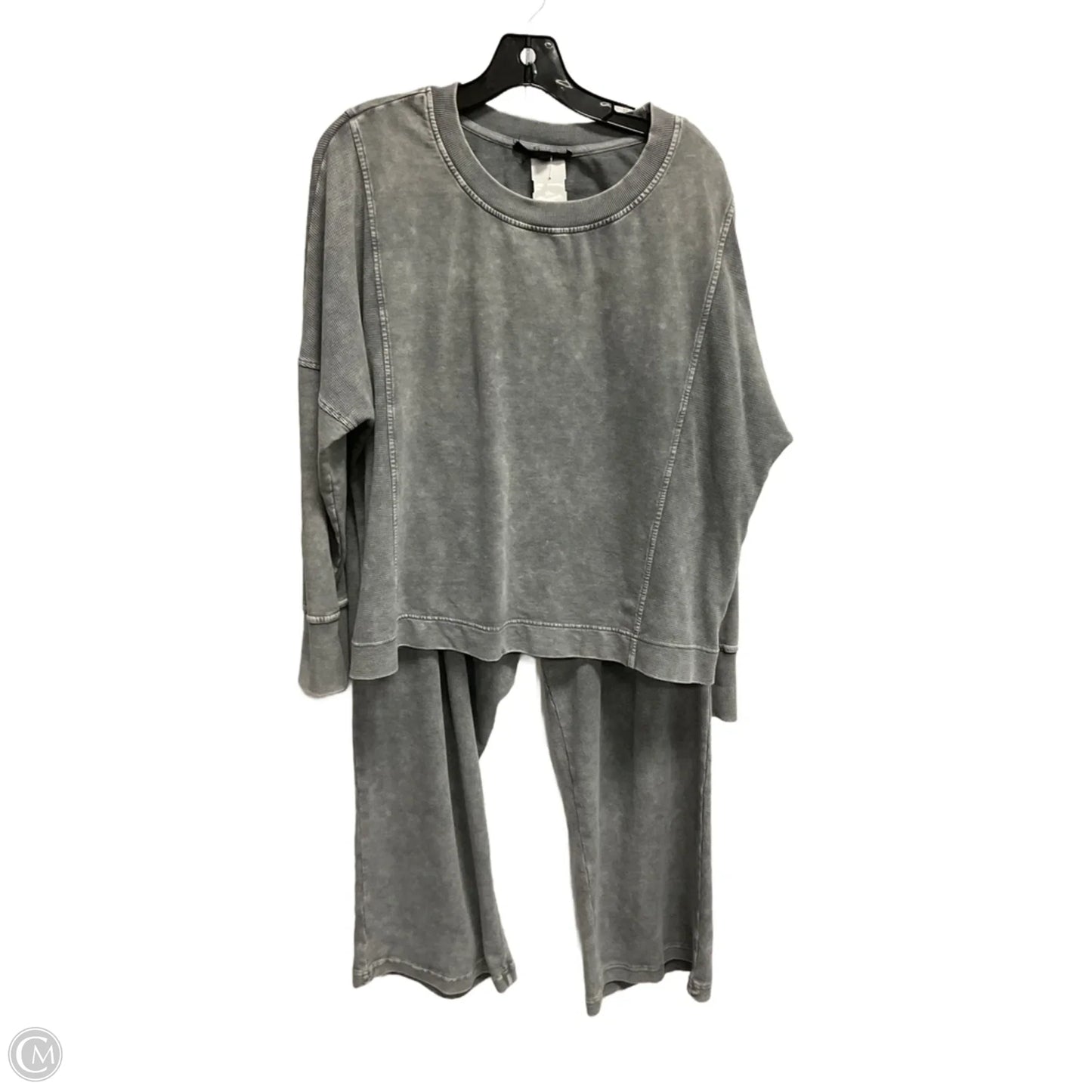 Lounge Set Pants By Jane And Delancey In Grey, Size: Xl