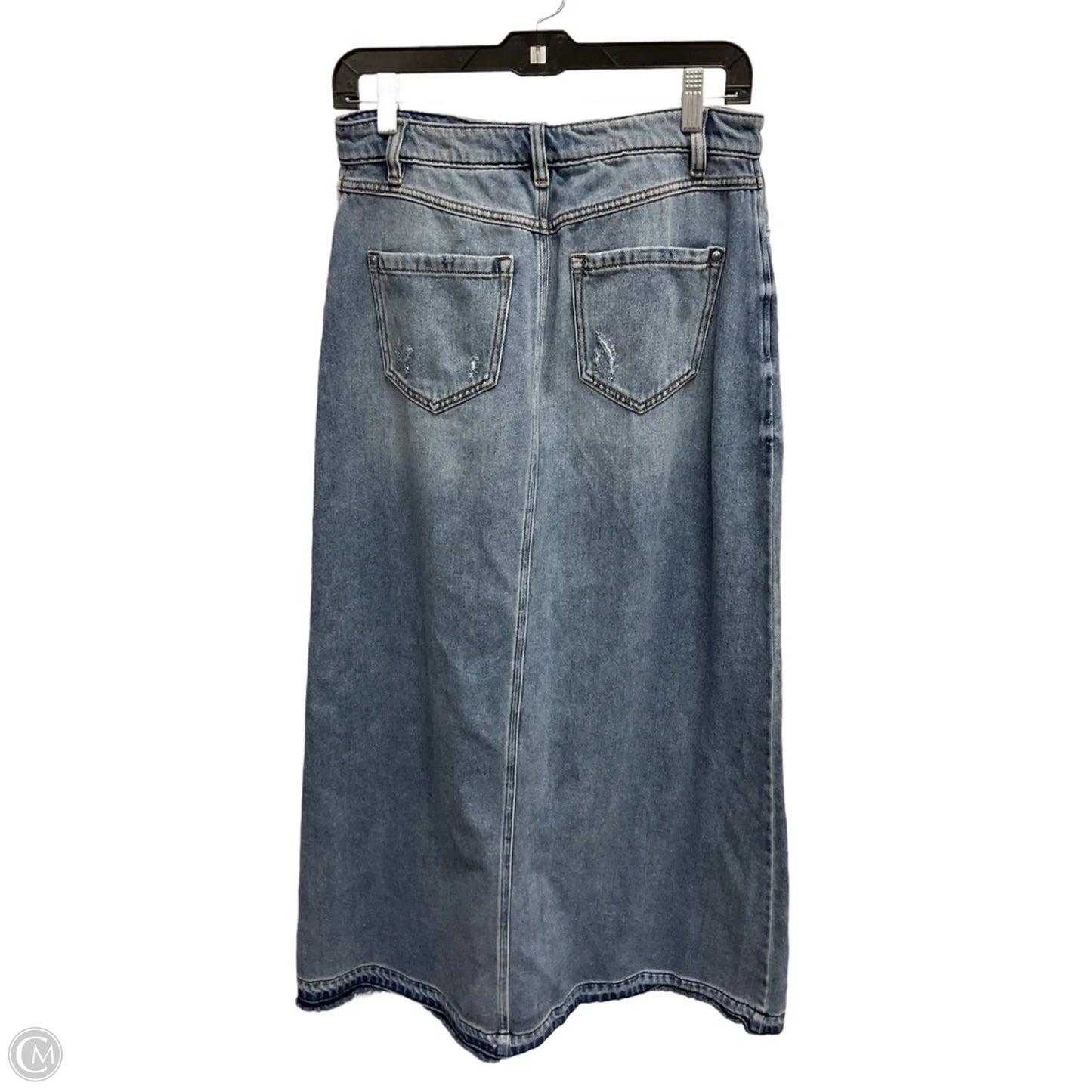 Skirt Maxi By Inc In Blue Denim, Size: 6