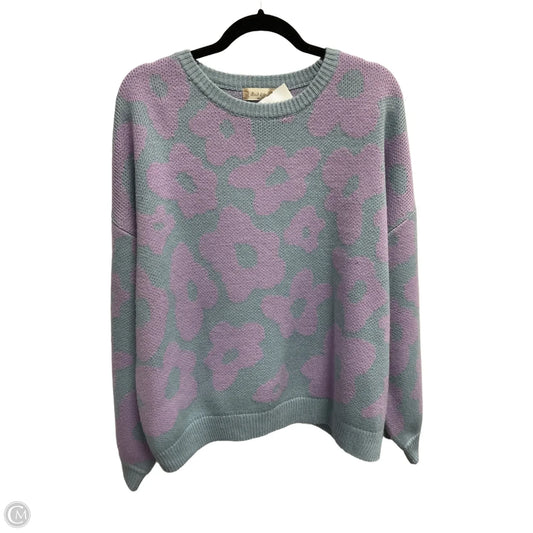 Sweater By Altard State In Blue & Purple, Size: M