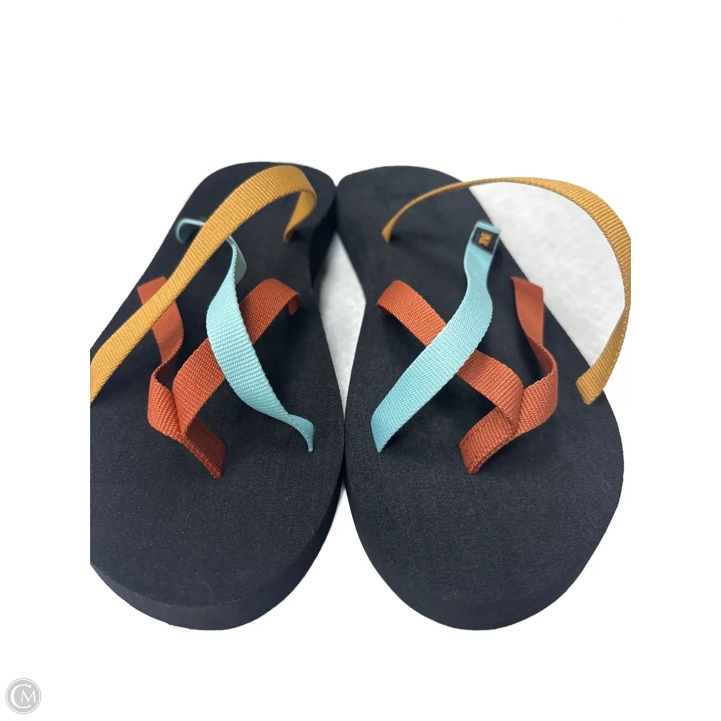 Sandals Flats By Teva In Black, Size: 8