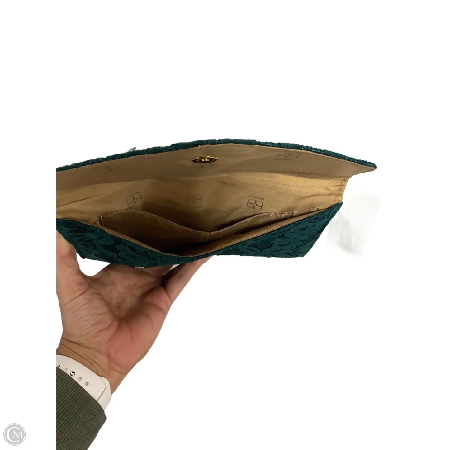 Clutch By Iman Hsn, Size: Medium