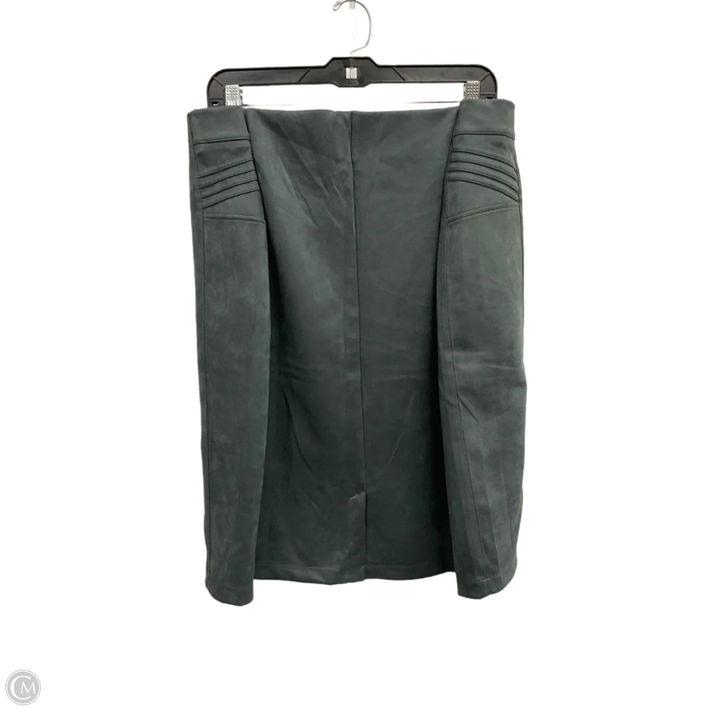 Skirt Midi By Ashley Stewart In Grey, Size: 26
