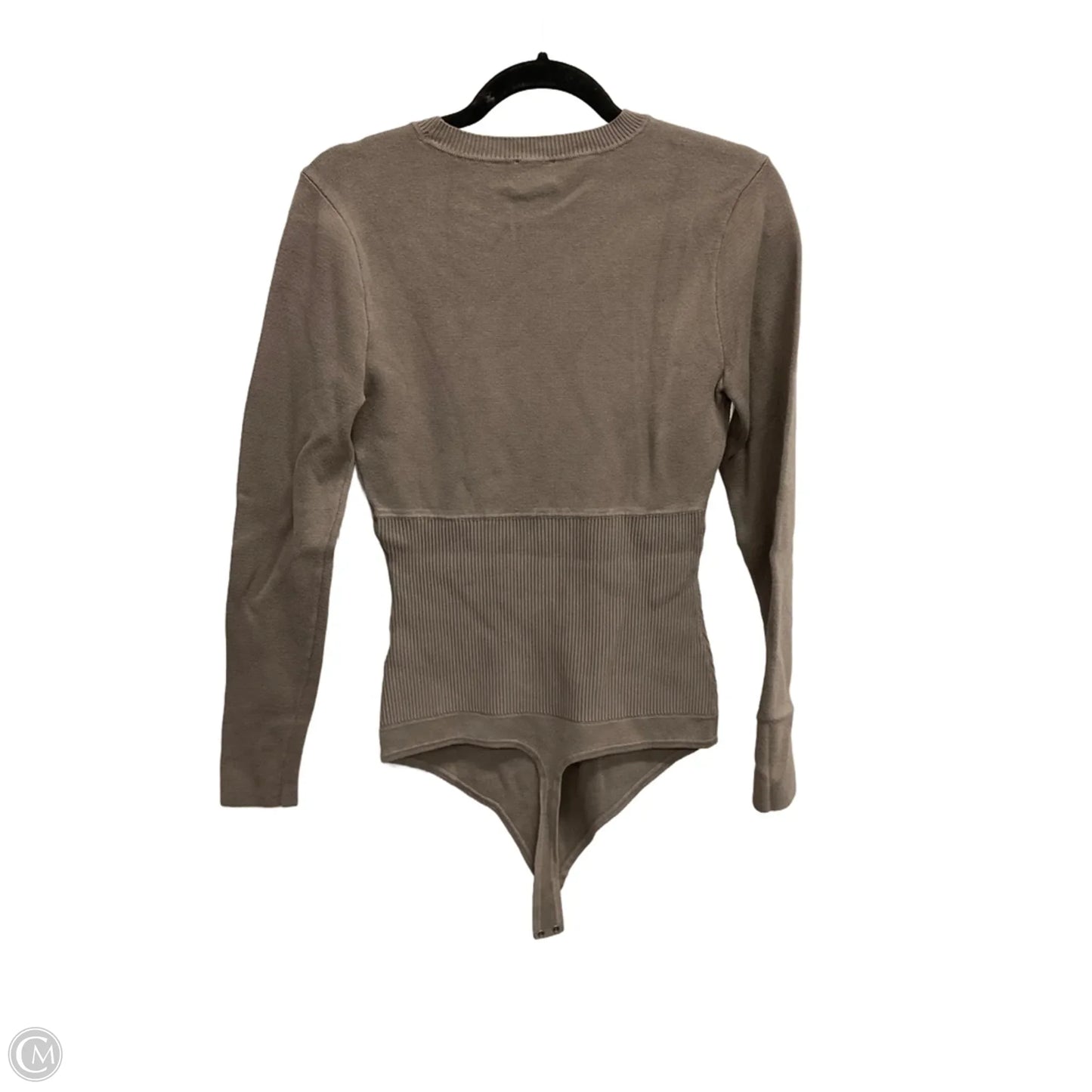 Bodysuit By Abercrombie And Fitch In Taupe, Size: L