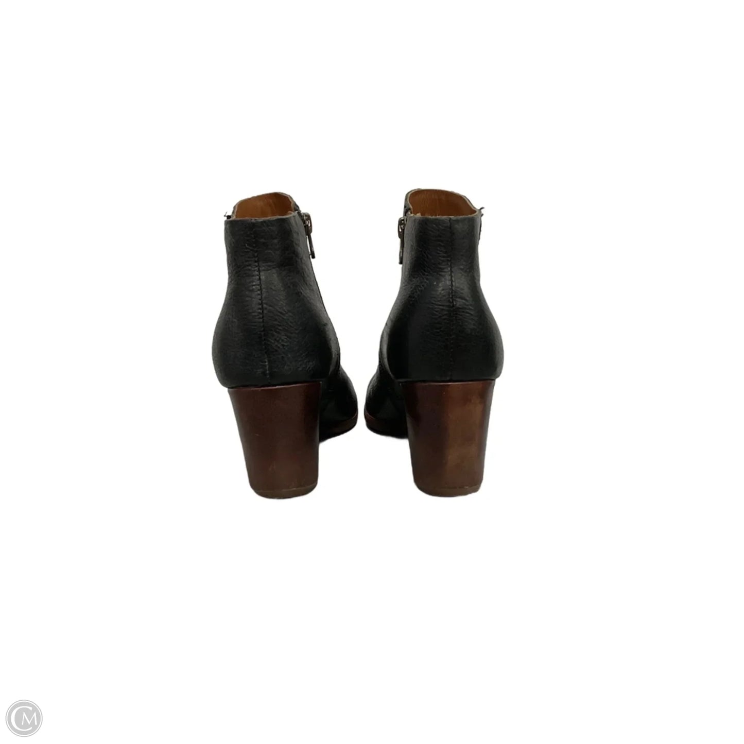 Boots Ankle Heels By Kork Ease In Black, Size: 9.5