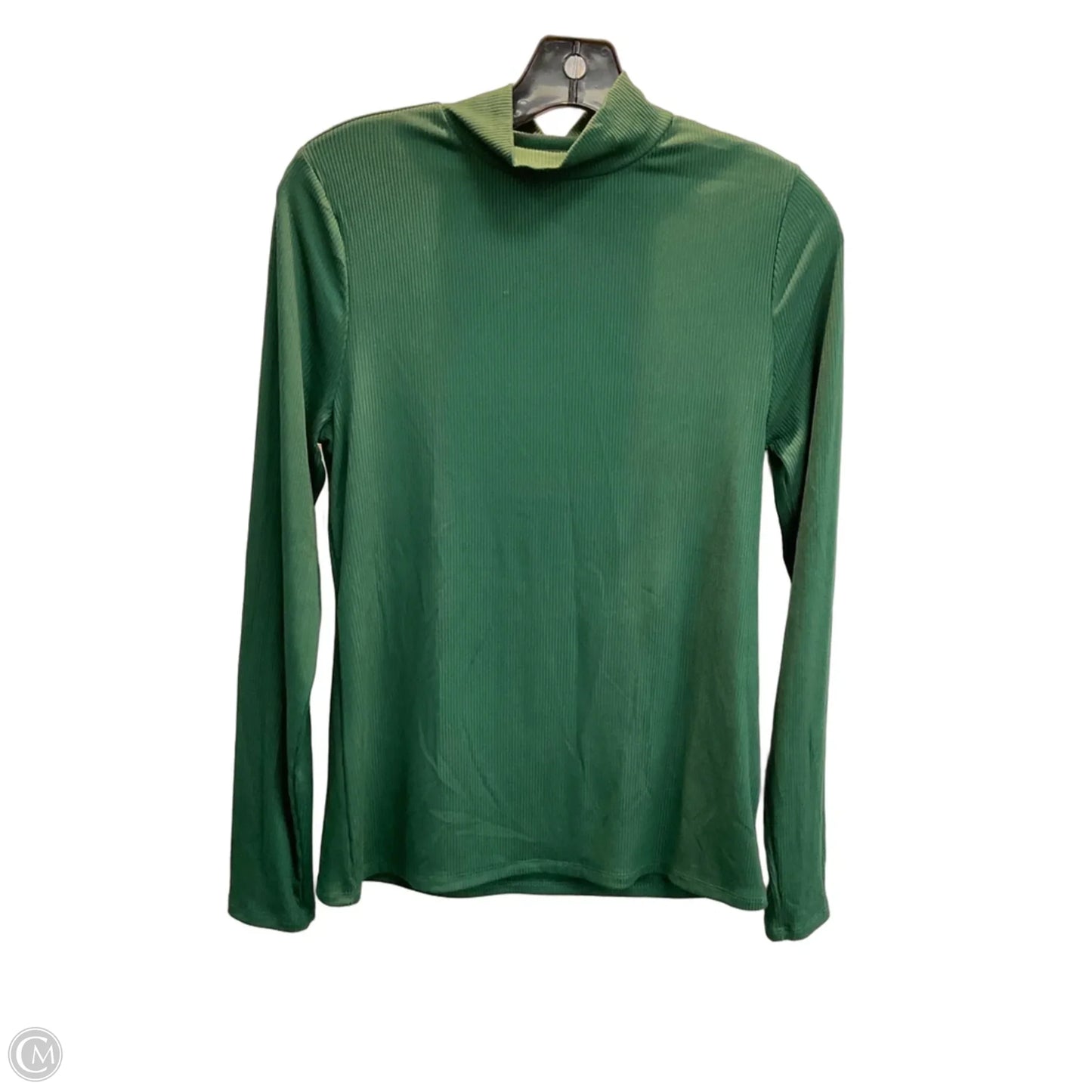 Top Long Sleeve Basic By No Boundaries In Green, Size: L