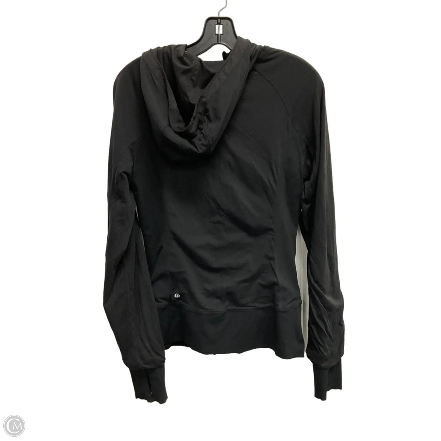 Athletic Jacket By Lululemon In Black, Size: M