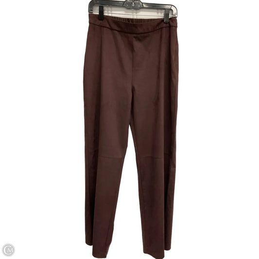 Pants Wide Leg By Zara In Maroon, Size: 4
