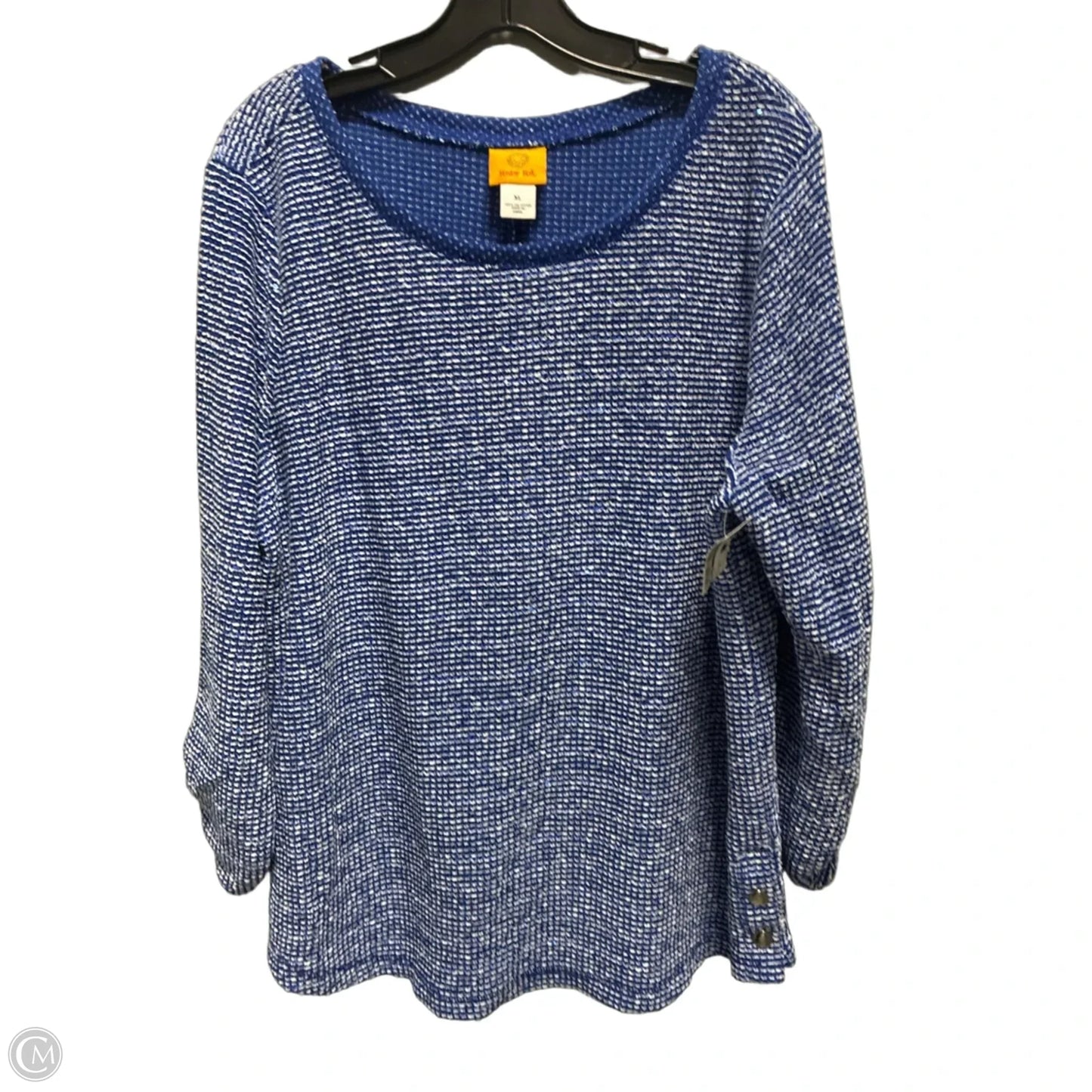 Top Long Sleeve By Ruby Rd In Blue, Size: Xl