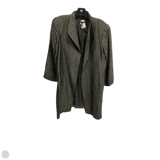Jacket Other By Eileen Fisher In Grey, Size: M