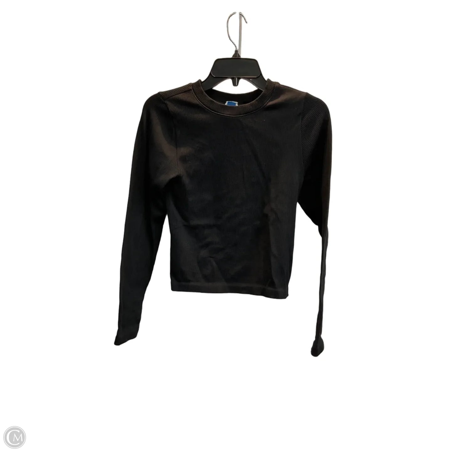 Top Long Sleeve Basic By Old Navy In Black, Size: L