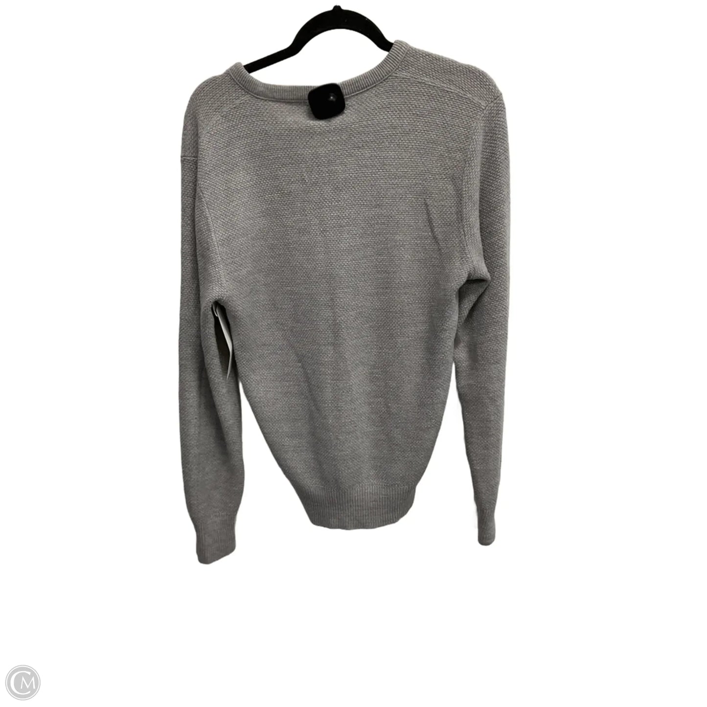 Sweater Luxury Designer By Dior In Grey, Size: L