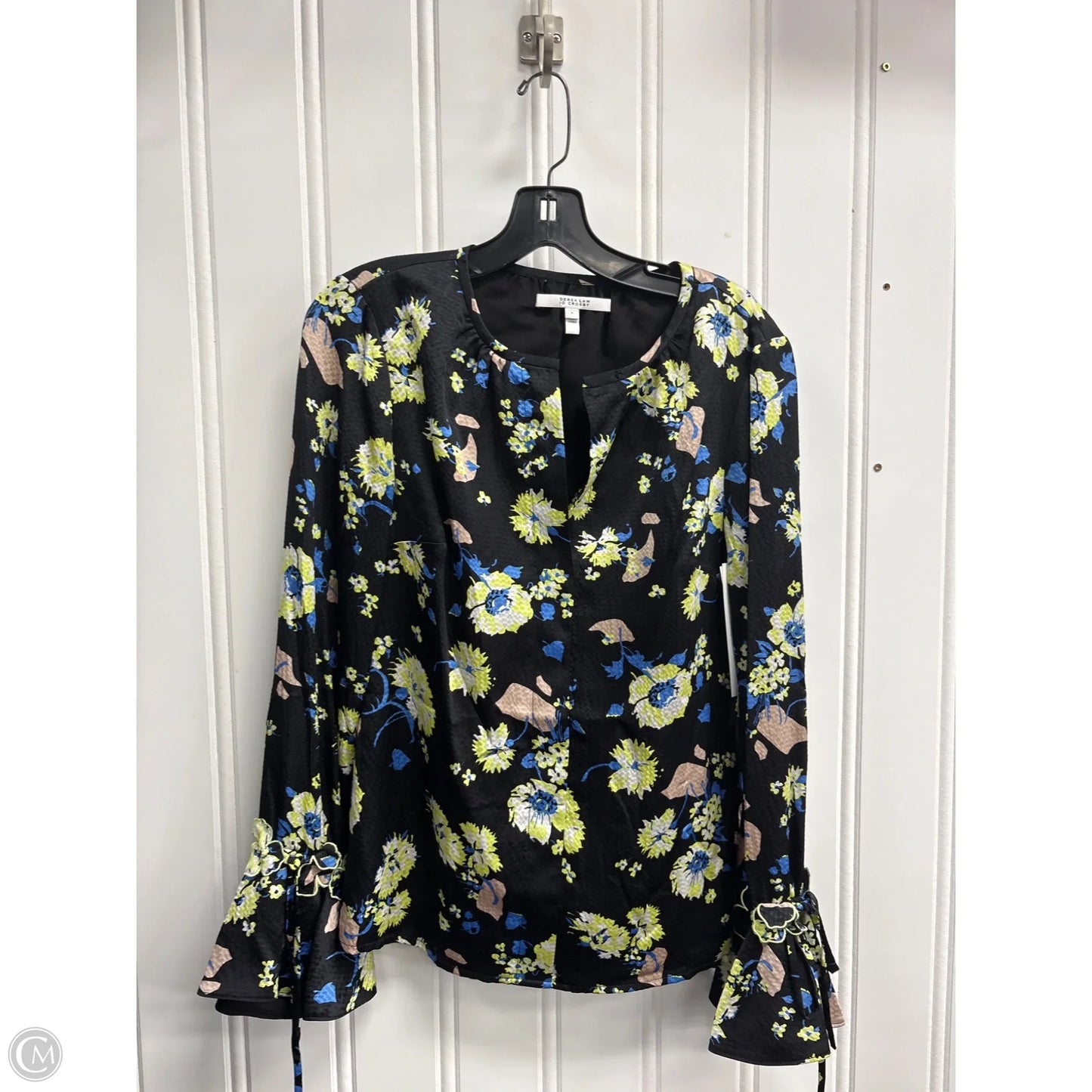 Blouse Designer By Derek Lam In Floral Print, Size: S